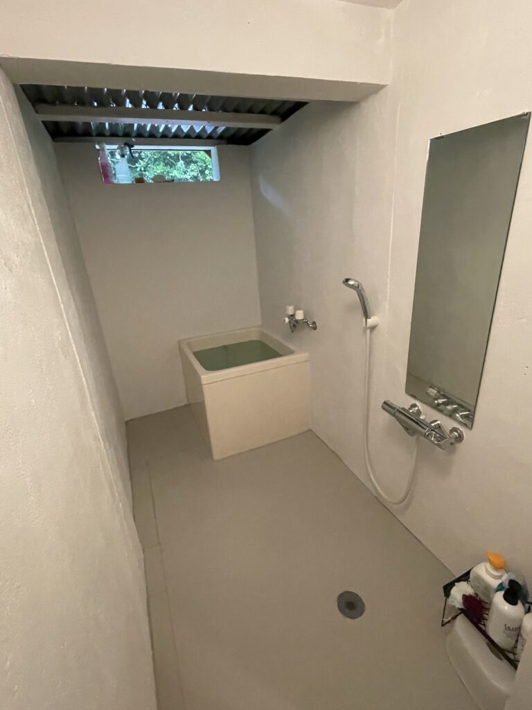 DIY後の浴室床完成写真